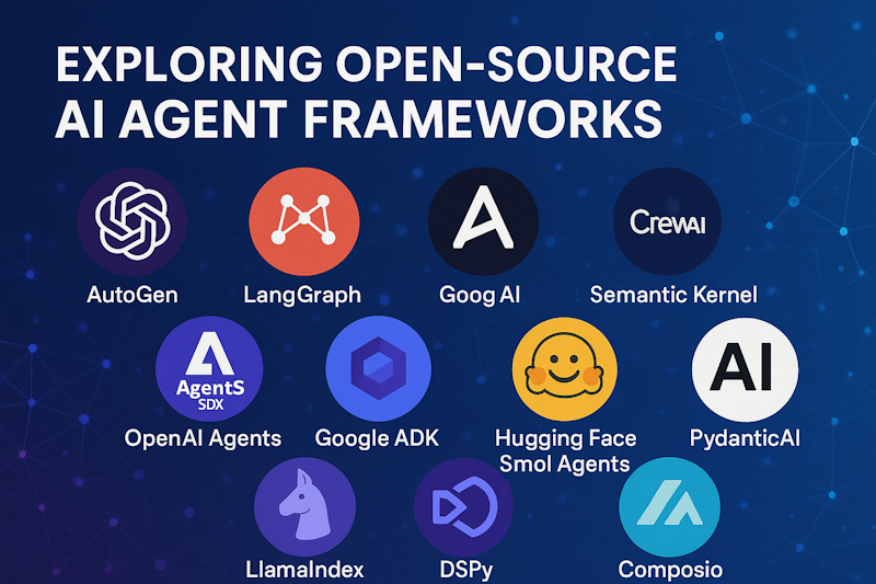 Top 10 Open-Source AI Agent Frameworks
