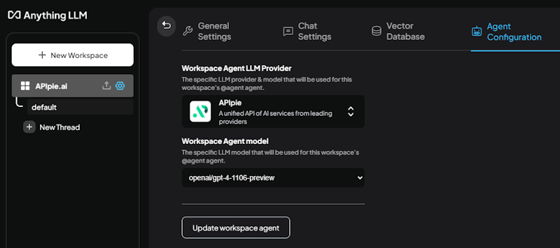 Agent Setup